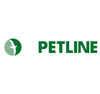 Petline Beyaz Logo Yatay